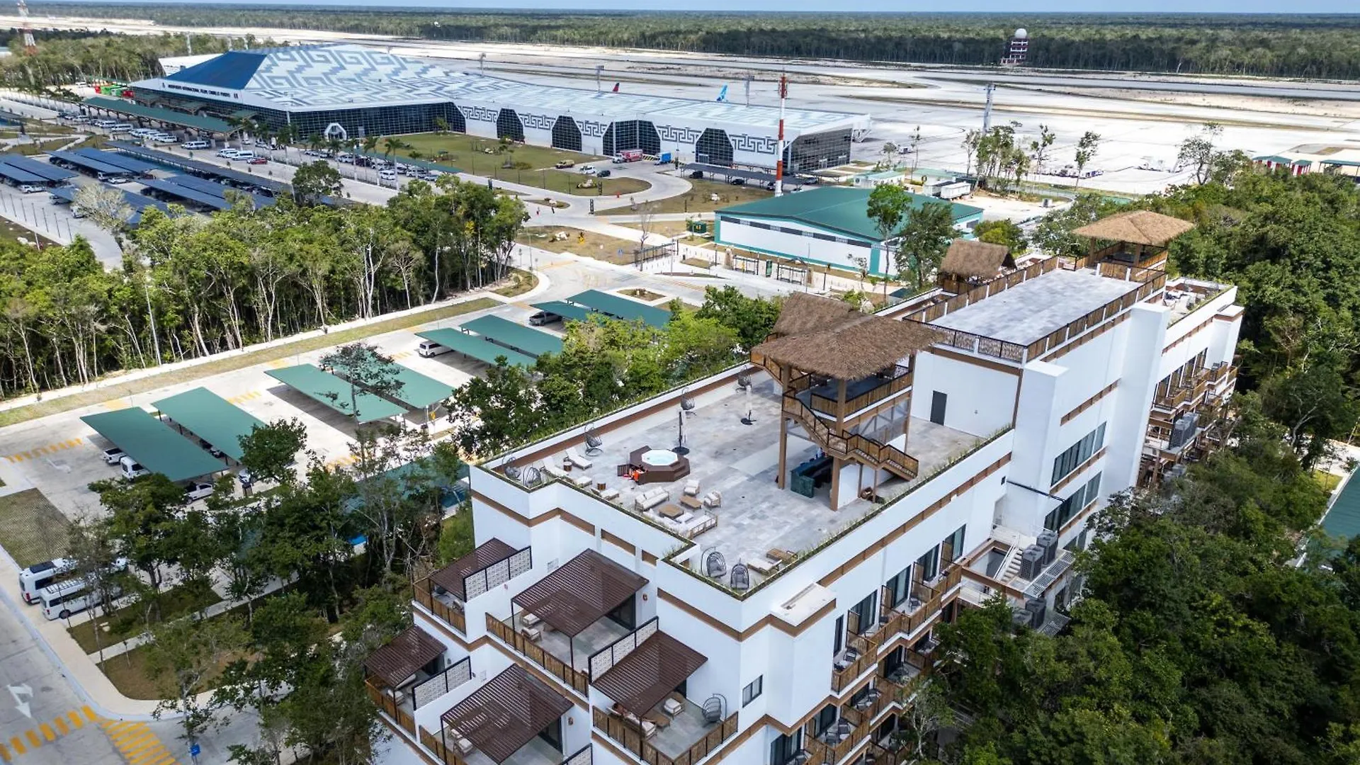 Hotel Gafsacomm Tulum Aeropuerto location